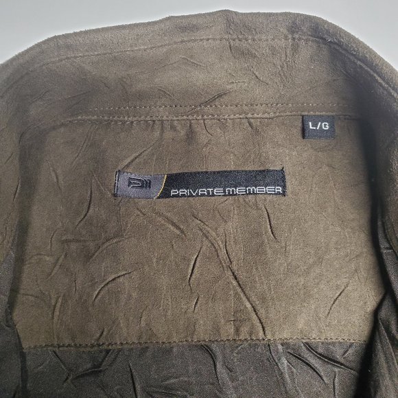 Private Member - Brown Button Shirt - (L) - Used - Picture 4 of 10